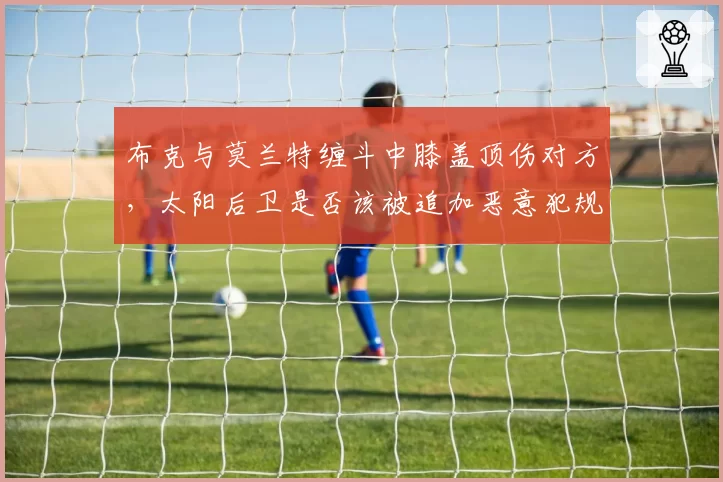 布克与莫兰特缠斗中膝盖顶伤对方，太阳后卫是否该被追加恶意犯规？